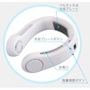 PESPDUO-2 ネックファン 軽量 冷却プレート ネッククーラー 首掛け扇風機 ペルチェスプリット デュオファン2.0 ペルチェ ネッククーラー BWS 80102709