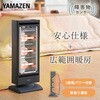 DS-SAK061(H) ヒーター ストーブ 電気ストーブ 障害物センサー搭載 コンパクト スリム 小型 左右首振り 200/400/600W YAMAZEN(山善) 80102770