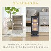 DS-SAK061(H) ヒーター ストーブ 電気ストーブ 障害物センサー搭載 コンパクト スリム 小型 左右首振り 200/400/600W YAMAZEN(山善) 80102770