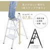 WK2005-RD 折りたたみ踏み台 ステップラダー 耐荷重150kg SIS 80106087