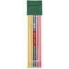 1600A032UV 建築用シャープペン替え芯カラフル6本入 BOSCH(ボッシュ) 80115090
