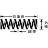 SR-458 ステンレス押しバネ WAKI(和気産業) 80128381
