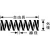 SR-445 ステンレス押しバネ WAKI(和気産業) 80128460