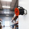 DF-25BK 全閉式DCモーター工場扇 ジェネラルファン・ブースト ブラック 25CM TRUSCO 80153258