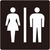 206105 トイレ標識 日本緑十字社 80153870