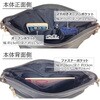 33771-01 国産ナイロン薄型ショルダーバッグ 縦型 平野鞄 80155200