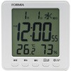 HT-052WH 掛置兼用デジタルクロック FORMIA 80155245