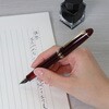 110822430 プロフィットカジュアルL ベーシス ゴールドトリム 万年筆 クリアレッド セーラー万年筆 80155541
