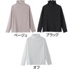 821241-01 821241 メロー衿ジャカードTシャツ ケアファッション 80156110