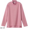 821000-01 821000 後ろ長め薄起毛シャーリング衿Tシャツ ケアファッション 80155735