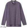 820999-51 820999 後ろ長め薄起毛タック衿Tシャツ ケアファッション 80155970