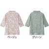 822236-01 822236 7分袖後ろ長め綿混Tシャツ ケアファッション 80156661