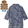 822236-01 822236 7分袖後ろ長め綿混Tシャツ ケアファッション 80156661