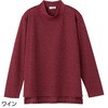 820999-61 820999 後ろ長め薄起毛タック衿Tシャツ ケアファッション 80156189