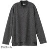821000-81 821000 後ろ長め薄起毛シャーリング衿Tシャツ ケアファッション 80156295