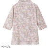 822236-01 822236 7分袖後ろ長め綿混Tシャツ ケアファッション 80156661