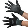AG7701 ウレタン背抜き手袋 エステルブラック ACE GLOVE(エースグローブ) 80158429