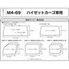 7911-71BK 車中泊カーテン 車種専用 UVカット ボンフォーム 80161701