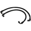 AC14067313BN OILクーラーKIT(上廻前)ST #6 9-13R BK 耐熱ホースカバー ACTIVE(アクティブ)[バイク部品] 80220598