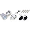 AC14067313BN OILクーラーKIT(上廻前)ST #6 9-13R BK 耐熱ホースカバー ACTIVE(アクティブ)[バイク部品] 80220598