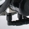 AC14058527BN OILクーラーKIT ST #6 4.5-7R BLK仕様 耐熱ホースカバー ACTIVE(アクティブ)[バイク部品] 80220616