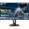 JN-IPS27G120U2-HSP 27型/3840×2160/HDMI×2、DP×2/ブラック/スピーカー有/2年保証 JAPANNEXT 80221587