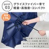 MURS50BLK 軽量 折りたたみ傘 ウラワザ urawaza slim 50cm 住まいスタイル 80226259