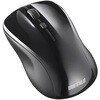 BSMBB110BK Bluetoothマウス BlueLED 3ボタン 静音 ブラック BUFFALO(バッファロー) 80231001
