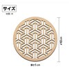 92929 木製コースター Φ100mm アーテック[学校教材・教育玩具] 80231606