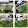ZSP290-1 定番～超大型折りたたみ保冷BOX Zシッパー 290L ビール樽等に ホワイトバリーン 80232236