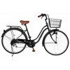 TBT266-NACKY-SS-TC-BK 防災サイクル 26型6段変速付き ノンパンク シティサイクル 【完成組立品】 東部 80232516