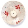 香皿 赤絵花文 虚空蔵窯 作 日本香堂