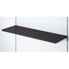 1638-334 木棚セット 幅120×奥行30cm ブラック ストア・エキスプレス 80389210