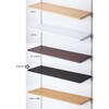 1638-334 木棚セット 幅120×奥行30cm ブラック ストア・エキスプレス 80389210