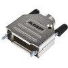 TE Connectivity D-Sub バックシェエル ADK シリーズ 15 極 A， シルバー， 1-1478762-5 TE CONNECTIVITY