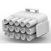 TE Connectivity コネクタハウジング 15極 ピッチ：6.35mm 3列 350736-4 TE Connectivity Japan(旧:TYCOELECTRONICS(タイコエレクトロニクス))