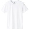 ライトドライTシャツ L ホワイト アーテック