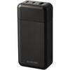モバイルバッテリー 10000mAh 大容量 PD 30W 入出力(USB Type-C×2) 出力(USB-A×1) LED残量(%)表示 エレコム
