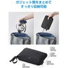 BMA-GPXTH01BK ガジェットポーチ 薄型 充電器 ケーブル 収納 エレコム 80782759