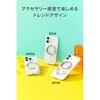 P-STRMKBECSV MagSafe対応 スマホリング クリア ラメ ビーズ メタルリングステッカー付 落下防止 エレコム 80782741
