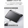 TBWA25SWVSABK iPad mini A17 Pro 第6世代 8.3インチ ケース マグネット式フラップ カバー Apple Pencil収納 オートスリープ 抗菌 エレコム 80782978