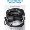 BMA-GPXRDS01BK ガジェットポーチ 小型 自立 充電器 ケーブル イヤホン 収納 エレコム 80783109