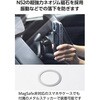 PWCARS18BK スマホホルダー 車 マグネットスタンド エアコン吹き出し口 MagSafe対応 360度回転 超強力ネオジム磁石 エレコム 80783240