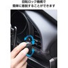 PWCARS18BK スマホホルダー 車 マグネットスタンド エアコン吹き出し口 MagSafe対応 360度回転 超強力ネオジム磁石 エレコム 80783240