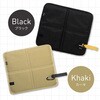 AFF-POC001-KH 折りたたみクッション ポータブルクッション カラビナ付き  座布団 アウトドア AFF WARE 80787099