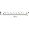 CU-201(35999) カッターナイフ替刃 S パック入り PLUS(プラス)[文具] 80789138