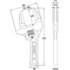 MFTS68A たて型クイックアルミモーターレンチ スーパーツール 80789759