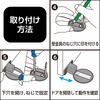 IM-013 ロック付きマグネットドアストッパー WAKI(和気産業) 80791466