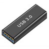 USBアダプタ USB Type-A(メス) - TYPE-A(メス) ストレートタイプ USB3.0 トライメイト