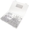 白セット つむパ エラストマーねじ先端キャップ セット品 OHSATO(大里) 80793137